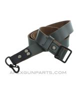Romanian AK-47 Leather Sling, Gray, *Excellent*
