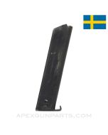 Swedish Lahti M-40 Magazine, 8rd, 9mm, New Style, Light Rust, *Good* 