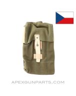 Czech SA. 24/26 5 Magazine Divided Canvas Pouch *Excellent/NOS*
