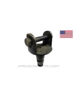 Pintle For M2 & M3 Tripod, with Bolt, Fits .30 & .50 Cal. Guns, 2 Ring 1917 Style with 2-Step Base, *Very Good*
