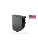 M249 SAW Hard Magazine for 200rd Belts, Black Plastic, *Very Good*