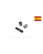 Cetme Set of Two Bolt Rollers with Support