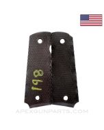 USGI 1911 Grip Set, Brown Plastic *Good*
