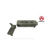 Magpul MOE AR-15 Handguard & Pistol Grip Set, Carbine Length, Custom Camo Pattern *NEW*