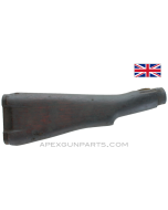 Enfield #5 Jungle Carbine Buttstock, Stripped w/Big Chip *As Is* 