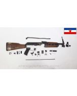 Yugoslavian M64 Fixed Stock Parts Kit, Matching, 7.62x39 *Good* 