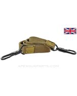 BREN LMG Canvas Sling, 2 Steel Hooks, 48.5", Khaki Canvas *NEW Production*