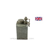 Vickers / Lewis / BREN MG MK2 Oil Bottle, WWII, Steel *Good*