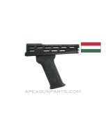 Hungarian AMD Stamped Steel Handguard and Plastic Foregrip, *Good*
