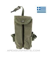 Thompson 30rd Magazine Pouch, OD Green, Greek *Fair*