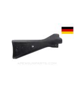 HK33 Buttstock, Black Plastic, Spray Painted *Good*