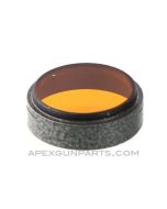 Romanian PSL/FPK 7.62x54R POSP Scope Filter, Amber, *NOS*