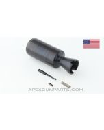 PAP Pistol Muzzle Brake, Krinkov Style, 26mm LH, w/ Plunger & Retainer, Blued *NOS* 