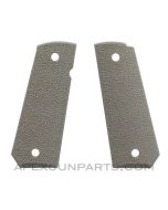 Ergo XTR 1911 Grip Panels, Tapered & Textured Hard Rubber, Flat Dark Earth, *NEW*