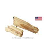 AK Furniture Set with metal hardware, double rear tang, Plain Laminated *NOS*