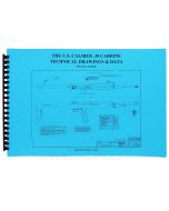 U.S. M1 Carbine .30 Cal. Technical Drawings & Data, by Larry Ruth, 182 Pages,18x12 Format, Paperback *NEW*