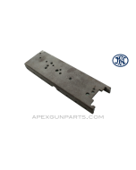 Browning M2 .50 Cal. Top Plate, Bead Blasted, Stripped, FN Belgium, *Good*