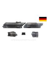 MP-40 Cut Receiver Pieces With Front Trunnion & Rear Sight, *Good* 