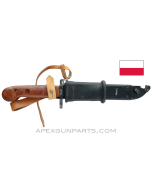 Polish Type 2 AKM / AK-47 Bayonet, Orange, Matching, *Good* 