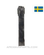 Swedish K / Carl Gustav Magazine, 36rd, Blued Steel, 9x19 *Good*