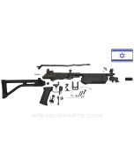 Galil ARM Parts Kit, Side Folder w/US Polymer AR Handguard, Trigger Guard Rivets, NO Bullet Guide .223 / 5.56