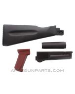 Bulgarian AK-74 Stock Set, Polymer, Plum *Very Good*