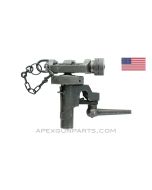 T&E Mechanism, Locking Lever, Fits M2 Tripod, 1919 Browning .30, Complete, *Very Good*