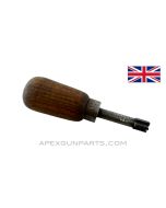 Lewis Gun Gas Regulator Cup Reamer Tool, .303 BR, *Good* 