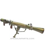 Carl Gustaf 8.4cm M2 Recoilless Rifle w/Optical Sight, Cleaning Kit and Cover, Demilled *Excellent* 