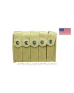 Thompson SMG 5 (20rd) Magazine Divided Pouch, Canvas *Very Good* 