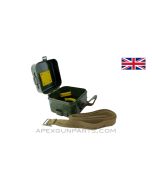 British Army Optic Case NO.1, With Strap, Green Steel, CM.1130A *Very Good* 