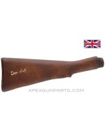 Enfield #4 Target Rifle Butt Stock, Wood, Fazakerley *Very Good* 