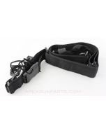 M4 / M16 / Combat Shotgun 3-Point Rifle Sling, DJ Safety, Black Nylon *Very Good*