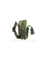 RACK AN/PRC-126 Radio Pocket, Pouch, w/ Leg Strap, Woodland *Very Good*