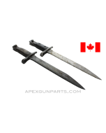 Ross MKII Bayonet, Type 2, No Scabbard, Canadian, *Good* 