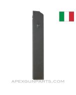 Beretta SMG Magazine, 32rd, Single Witness Hole, 9X19 NATO, Parkerized *NOS* 