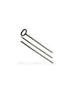 Hotchkiss M1929 / Mle1930 Heavy Machine Gun Cleaning Rod Assembly, 3 Piece, w / Thread Adapter Cap *Good* 