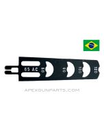 FAL Grenade Sight, Long, Brazilian, Black Plastic, *NOS*