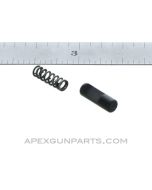 East German AKM Front Sight Base Detent Plunger and Spring Set, *Very Good*