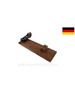 MG-15 / ST-61 Barrel Vise, Wood Base, WW2 German *Very Good* 