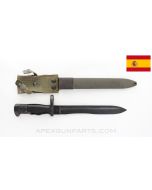 CETME Model C Bayonet and Scabbard *Good*