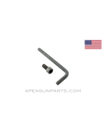 M1 Garand Front Sight Adjustment Screw & Wrench *Good*