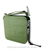 Chinese SG-43 Ammo Can With Yugoslavian M84 Links, Assorted, 7.62x54r, *Good*