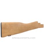 AK-47 / AK-74 Hardwood Buttstock With Hardware, No Finish *Blemished*