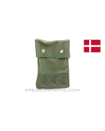 Madsen M-50 Magazine Pouch, Silver Button, Canvas, *Very Good* 