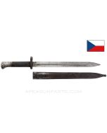 Czech M1924 Bayonet and Scabbard *Poor*