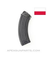 Polish AK-47 Magazine, 30rd, Steel, 7.62x39mm *Good* 