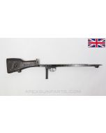 BREN MK1 Lower Assembly, w/ MK2 Buttstock, No Buttplate or Pistol Grip *Good* 