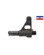 Yugoslavian M64 Front Sight Assembly w/ Night Sight on a Barrel Section *Good*