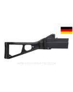 HK UMP40 Folding Stock, Rear Sight and Rear Receiver Section, Part #4-10 & #22-26, *Excellent* 